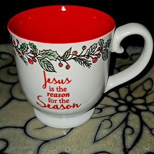 Christmas mug Jesus is the reason for the season